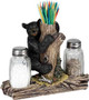 RIVERS EDGE BEAR SALT & PEPPER - SHAKERS & TOOTHPICK HOLDER