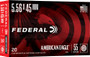 FEDERAL AE 5.56X45 55GR FMJ-BT - 20RD 25BX/CS