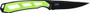 SCHRADE KNIFE ISOLATE CAPER - FIXED 3" AUS-10 BLACK/GREEN