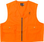 BROWNING JUNIOR SAFETY VEST - W/LOGO BLAZE ORANGE X-LARGE