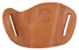 BULLDOG BELT SLIDE HOLSTER TAN - RH MED AUTOS 1911 BROWNING HP