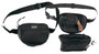 BULLDOG FANNY PACK HOLSTER FOR - MED GUN BLK 10" W/ UNIV HOLSTR
