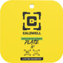 CALDWELL AR500 8" GONG TARGET - 1/4" RIMFIRE/HANDGUN STEEL YLW