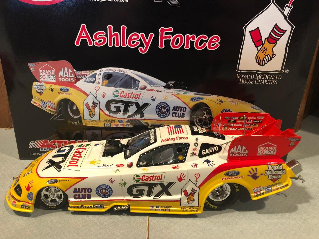 2009 Action Ashley Force Ronald McDonald House NHRA Funny Car 1/24