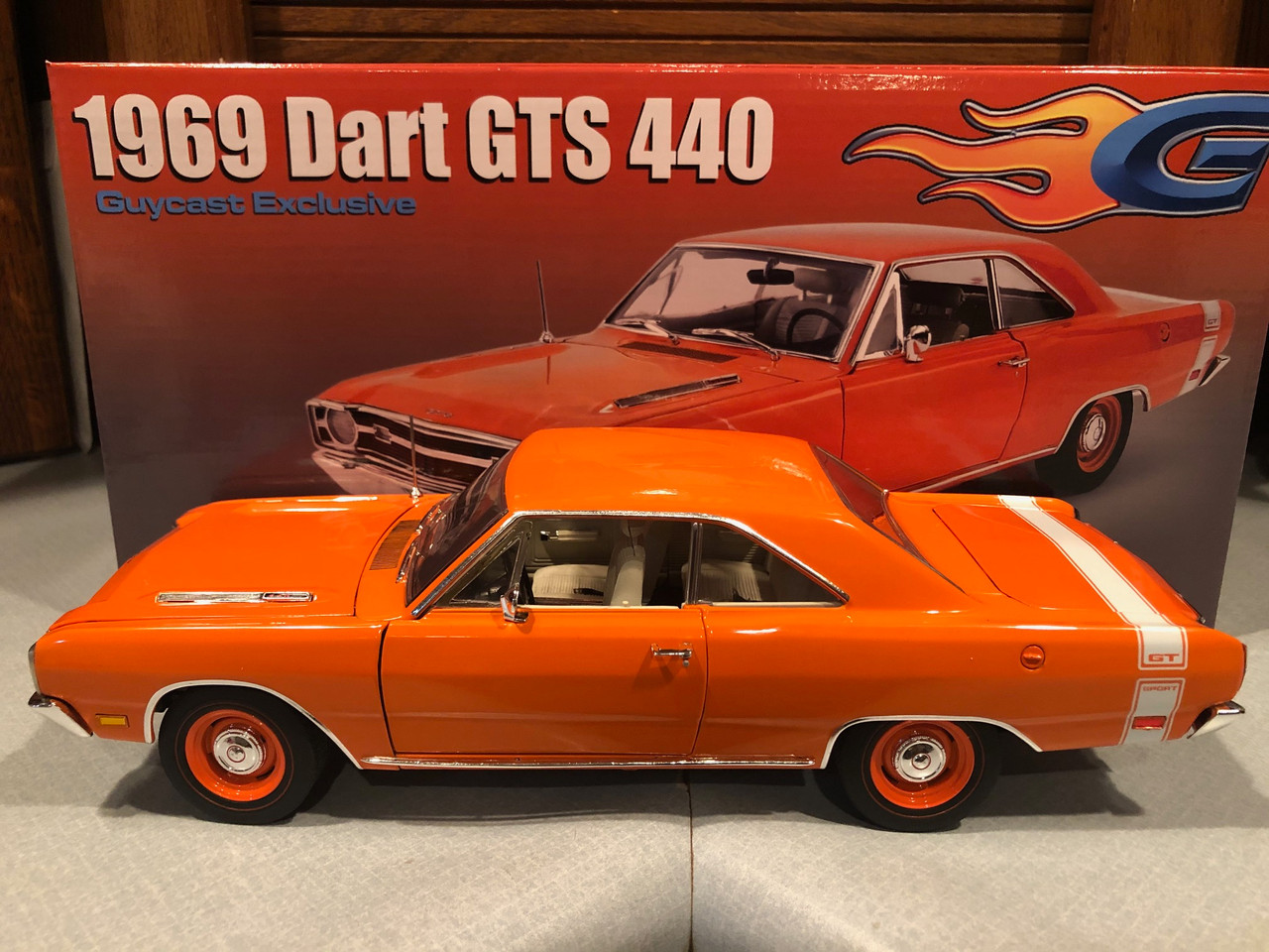 ACME Guycast 1969 Dodge Dart Orange