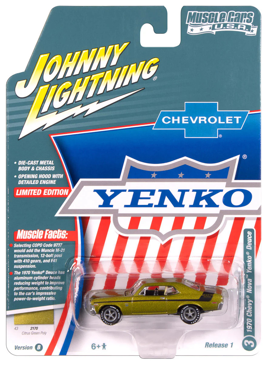Johnny Lightning Yenko Nova