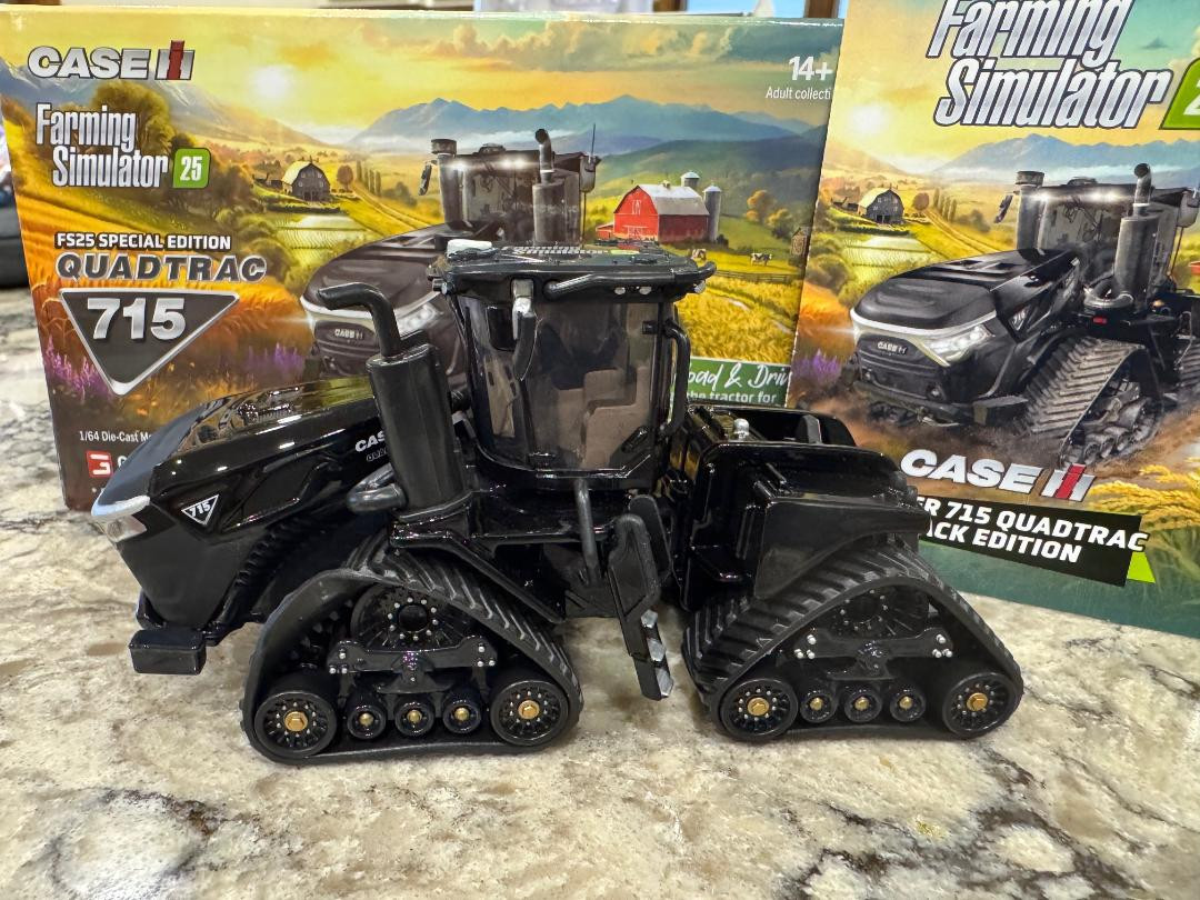 特撮 TRACTOR INC. INSIDE PARK SLUGGER Ertl Quadtrac Black