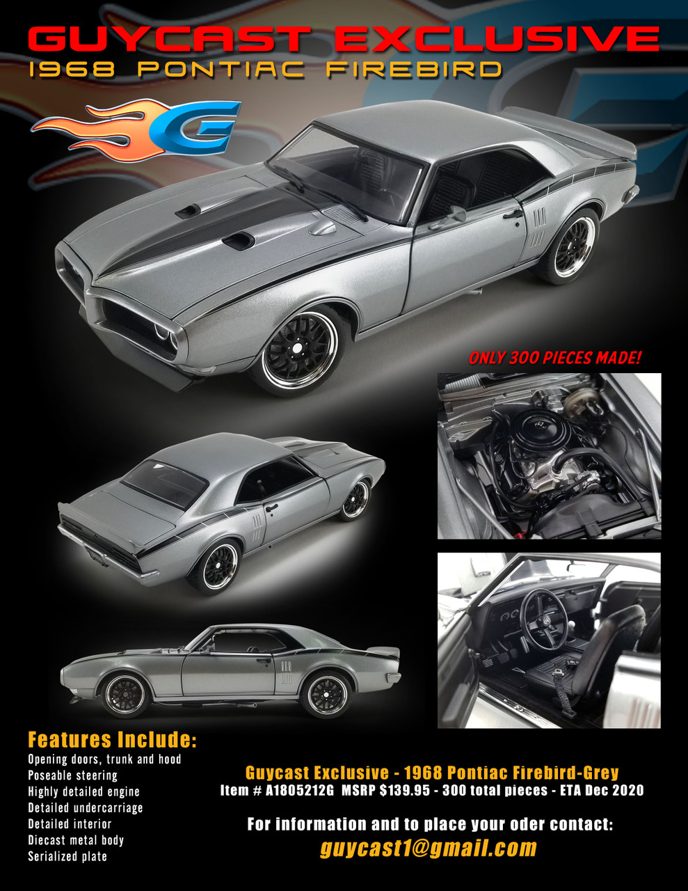 ACME Guycast 1968 Firebird Street Fighter