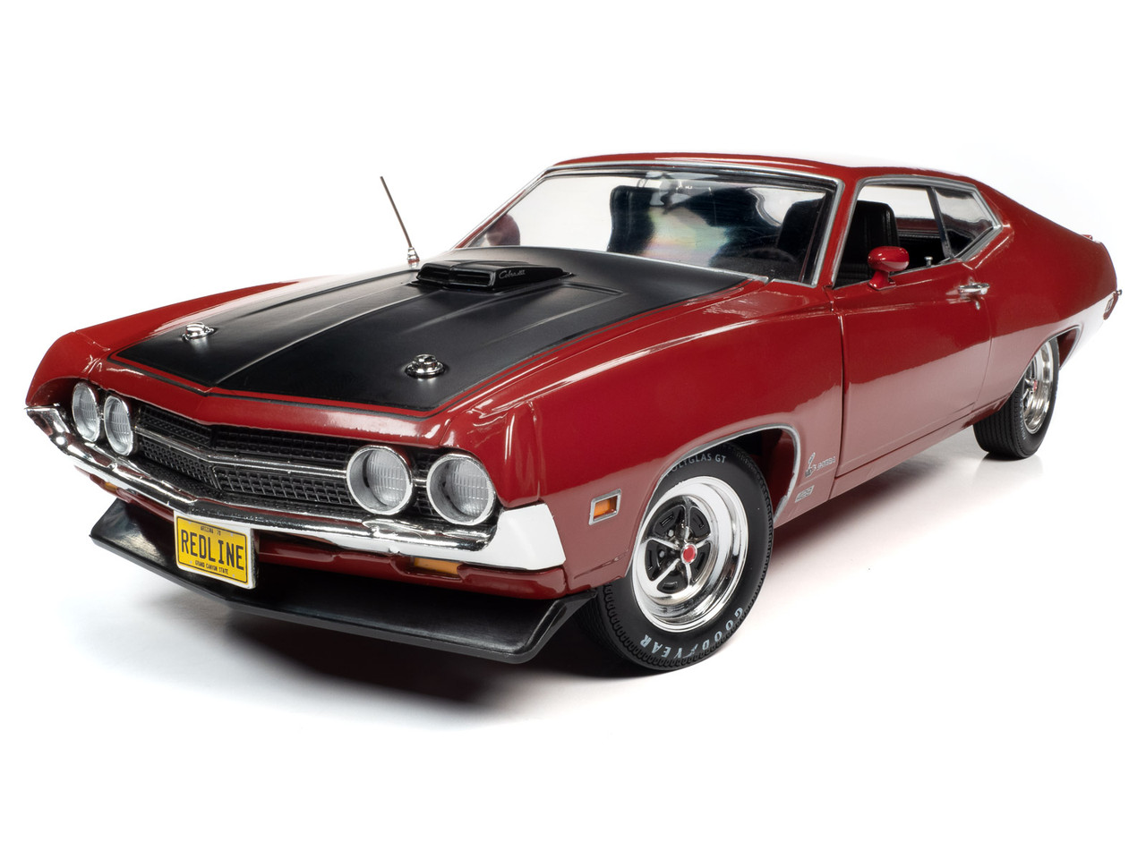 American Muscle AMM1234 1970 Ford Torino Cobra Red