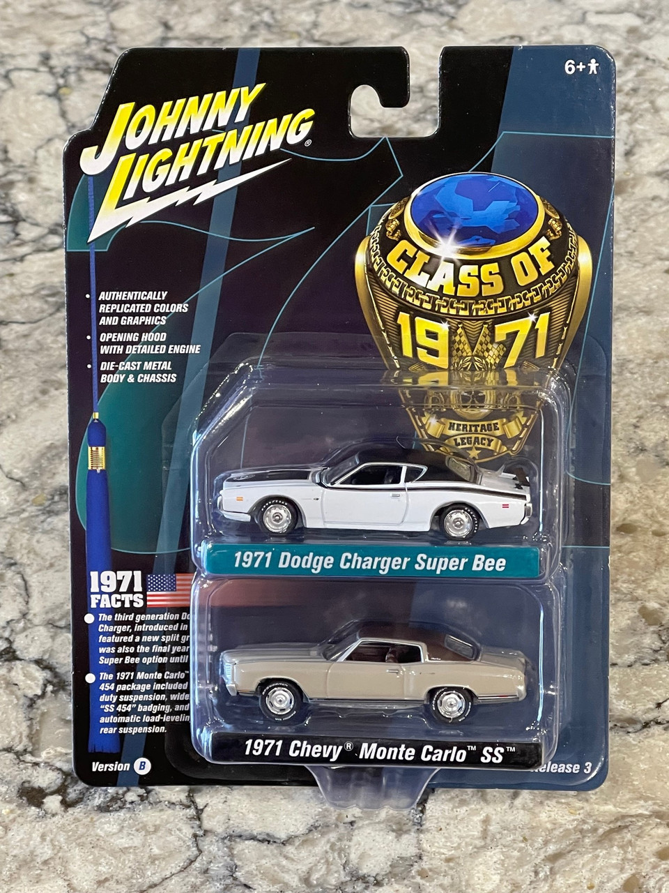 Johnny Lightning Class of 1971 set