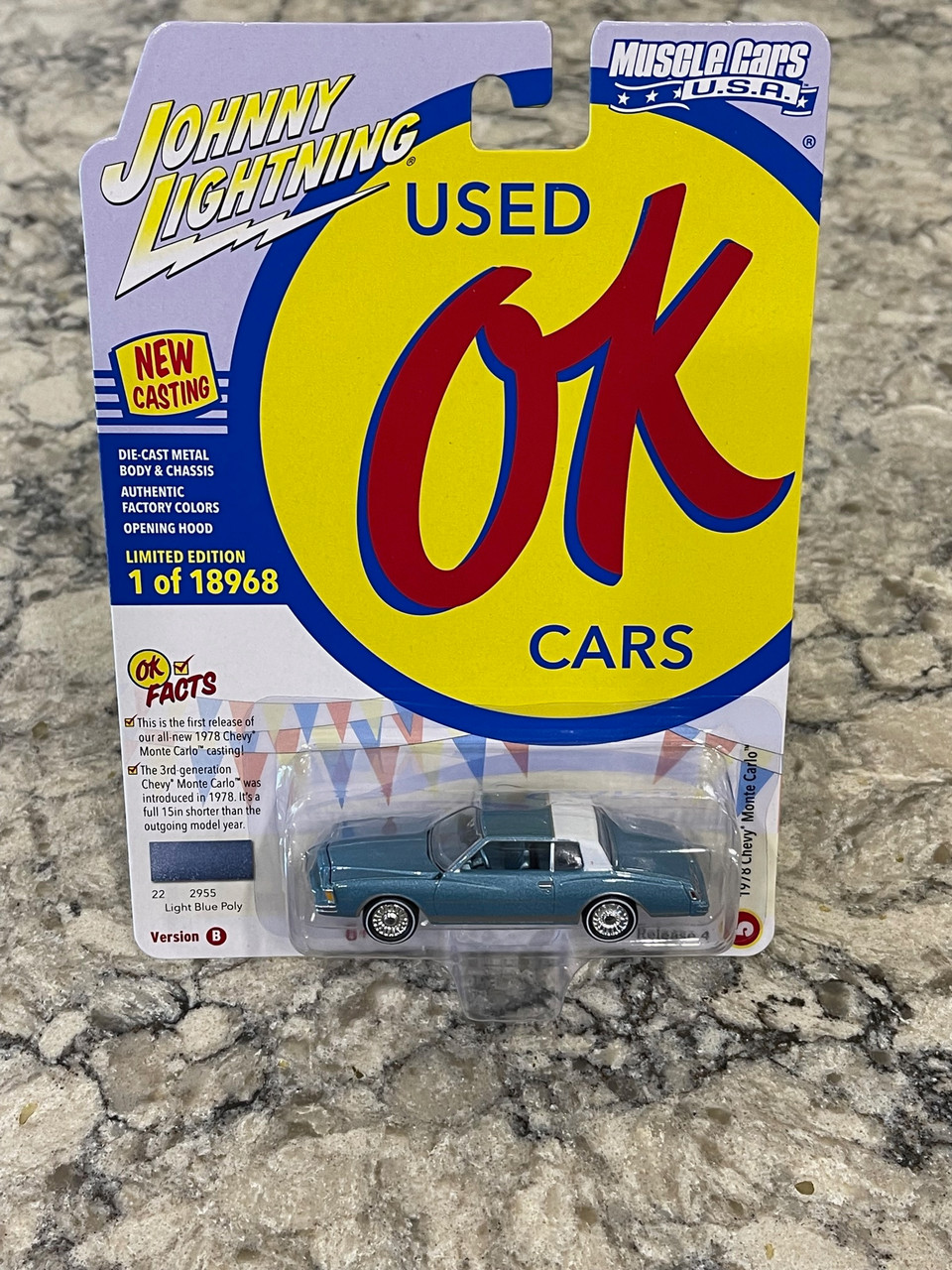 Diecast 164 | Johnny Lightning Lowrider 71 Monte Carlo & Fig