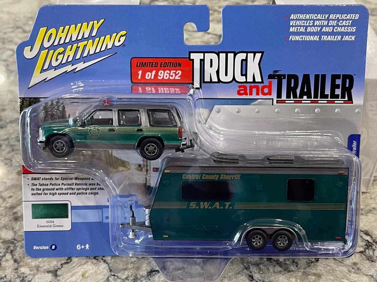 Johnny Lightning SWAT Tahoe