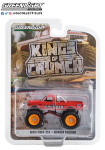 Greenlight Kings of Crunch 13 Krimson Krusher 1989 Ford F-250 Monster Truck 1/64 Greenlight Kings of Crunch 13 Krimson Krusher 1989 Ford F-250 Monster Truck 1/64