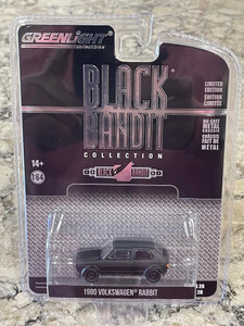 Greenlight Black Bandit Series 28 1980 Volkswagen Rabbit Widebody 1/64 Greenlight Black Bandit Series 28 1980 Volkswagen Rabbit Widebody 1/64