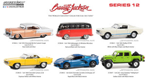 Greenlight Barrett-Jackson Scottsdale Series 12 Six (6) car set 1/64 37290 Greenlight Barrett-Jackson Scottsdale Series 12 Six (6) car set 1/64 37290