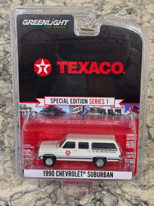 Greenlight Texaco Special Edition Series 1- 1990 Chevrolet Suburban 1/64 Greenlight Texaco Special Edition Series 1- 1990 Chevrolet Suburban 1/64
