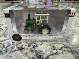 SpecCast 50 Years Special Edition Oliver 2255 Cab Duals 1/64 CUST 2117