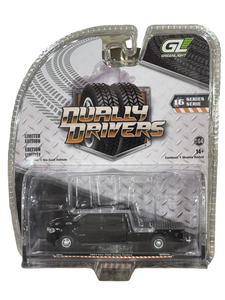 Greenlight Dually Drivers Series 16 - 2023 Ram 3500 Dually Flatbed - Black 1/64 Greenlight Dually Drivers Series 16 - 2023 Ram 3500 Dually Flatbed - Black 1/64