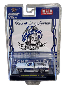 M2 Machines 1973 Chevrolet Custom Deluxe Dia de los Muertos MiJo Exclusive 1/64