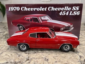 ACME 1970 Chevrolet Chevelle SS 454 LS6 1/18 Cranberry Red 1 of 454