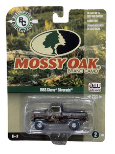 Auto World Big Country Collectibles 1983 Chevy Silverado Mossy Oak Camo 1/64