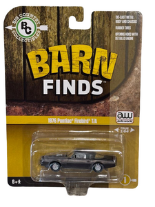 Auto World Big Country Collectibles 1976 Pontiac Firebird T/A Barn Finds 1/64