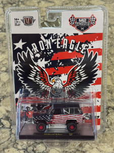 Case of 24 M2 Machines Mijo Exclusives 1974 Chevy K5 Blazer Iron Eagle 1/64