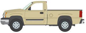1_PREORDER Auto World 2007 Chevrolet Silverado Cashmere 1/64