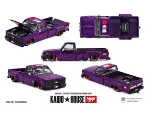 1_PREORDER  Kaido House x Mini GT 1:64 Chevrolet Silverado Dually KAIDO Koi V1 KHMG291