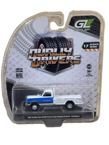 Greenlight1981 Dodge Ram W350 Power Ram Dually Flatbed - Goodyear 1/64
