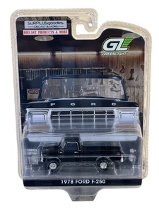 Greenlight Lifted 1978 Ford F-250 Black 1/64 SURPLUSgoodies DIECAST PRODUCTS & MORE Exclusive