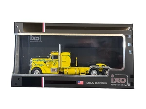 IXO 1962 Peterbilt 350 - Yellow with Green Flames 1/64 U64TR018