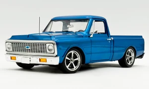 1_PREORDER ACME 1972 Chevrolet C-10 Custom - Frost Bite 1/18