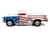 AUTO WORLD 1980 DODGE D150 Adventurer STEPSIDE PATRIOTIC PICKUP 1/18 AW310
