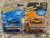 Johnny Lightning Two (2) Car Set of 2014 Dodge Challenger SRT8 with Tin 1/64