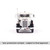 IXO 1955 Peterbilt 281 - White w/ Black Fenders 1/64 IXO 1955 Peterbilt 281 - White w/ Black Fenders 1/64