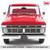 1_PREORDER IXO 1974 Ford F-100 - Candy Apple Red 1/18