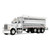 1_PREORDER  DCP First Gear Peterbilt Model 389 with Ledwell Classic Bulk Haul Feed Body 1/64  60-2313 White