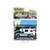 Greenlight 1985 GMC Sierra 2500 Pickup with Winnebago Camper 1/64 Light Blue