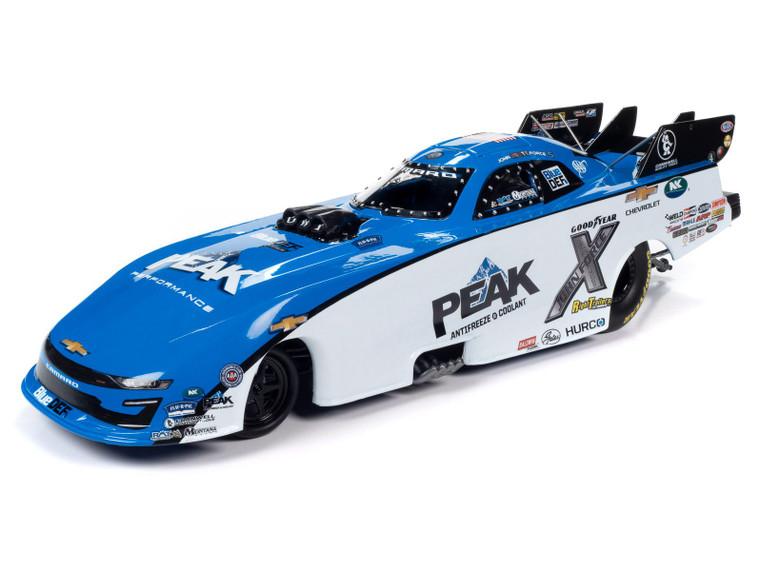 2023 Auto World John Force PEAK NHRA Funny Car 1/24 Scale Diecast FREE SHIPPING