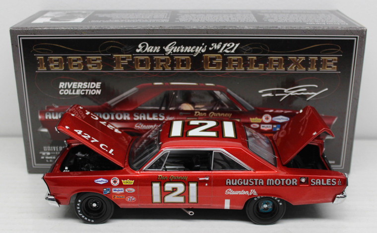 University of Racing 1965 Dan Gurney #121 Augusta Motor Sales Ford Galaxie 1/24