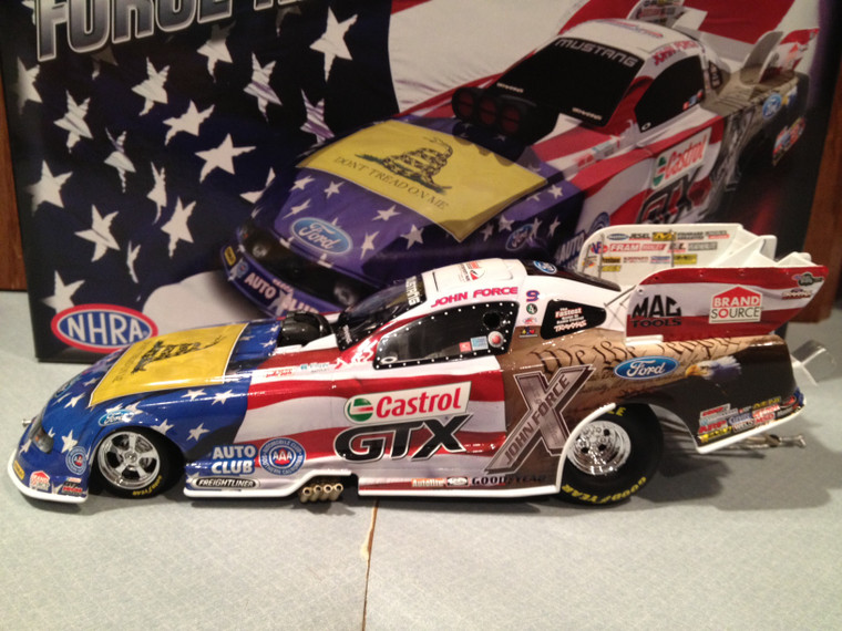 2012 Action John Force Summit Norwalk American Pride NHRA Funny Car 1/24