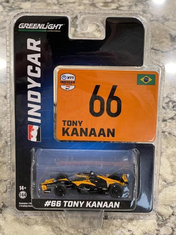 Greenlight 2023 IndyCar Series #66 Tony Kanaan Final Indianapolis 500 Start 1/64