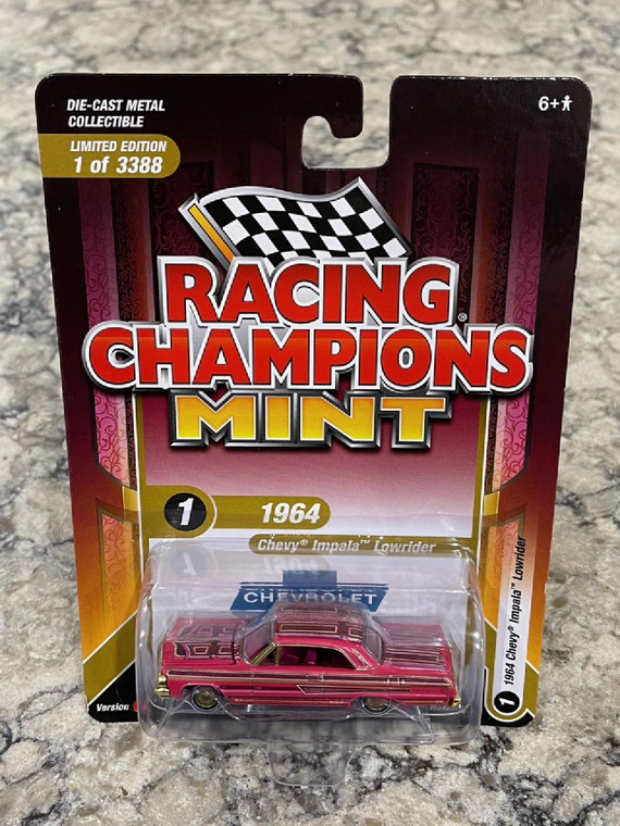 Racing Champions MINT 1964 Chevy Impala Lowrider Metallic Magenta 1/64