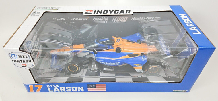 2024 Greenlight #17 Kyle Larson HendrickCars.com Arrow McLaren Indycar 1/18