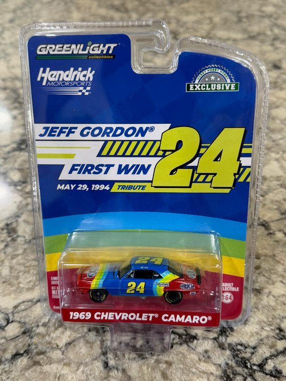 Greenlight 1969 Camaro Jeff Gordon Hendrick Motorsports First Win Tribute 1/64