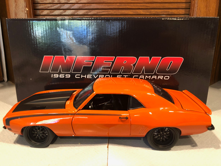 ACME GMP 1969 Chevy Camaro Inferno Street Fighter Orange 1/18 1 of 570