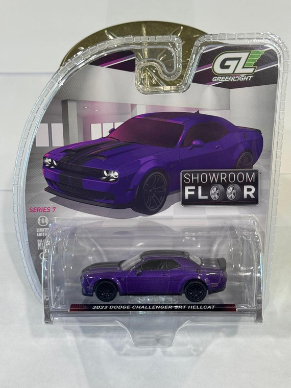 Greenlight 2023 Dodge Challenger SRT Hellcat Jailbreak - Plum Crazy 1/64 Greenlight 2023 Dodge Challenger SRT Hellcat Jailbreak - Plum Crazy 1/64
