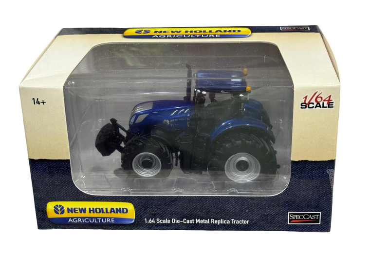 SpecCast New Holland T7.315 Blue Power Tractor 1/64 ZJD 1903