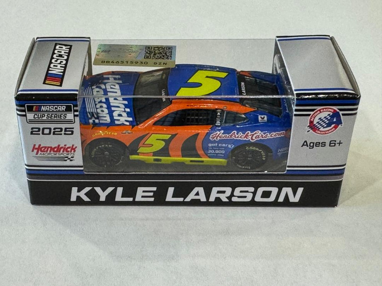 Lionel Action 2025 Kyle Larson #5 Throwback Hendrickcars.com 1:64